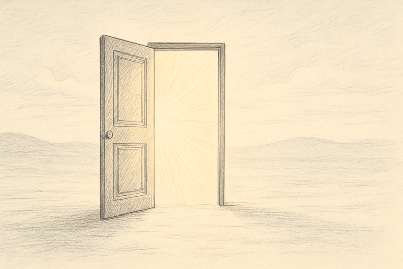open door